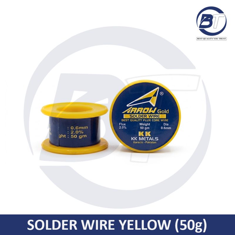 SOLDER WIRE YELLOW 50G