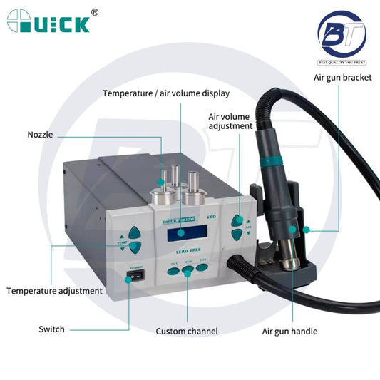 QUICK 861DW HOT AIR STATION