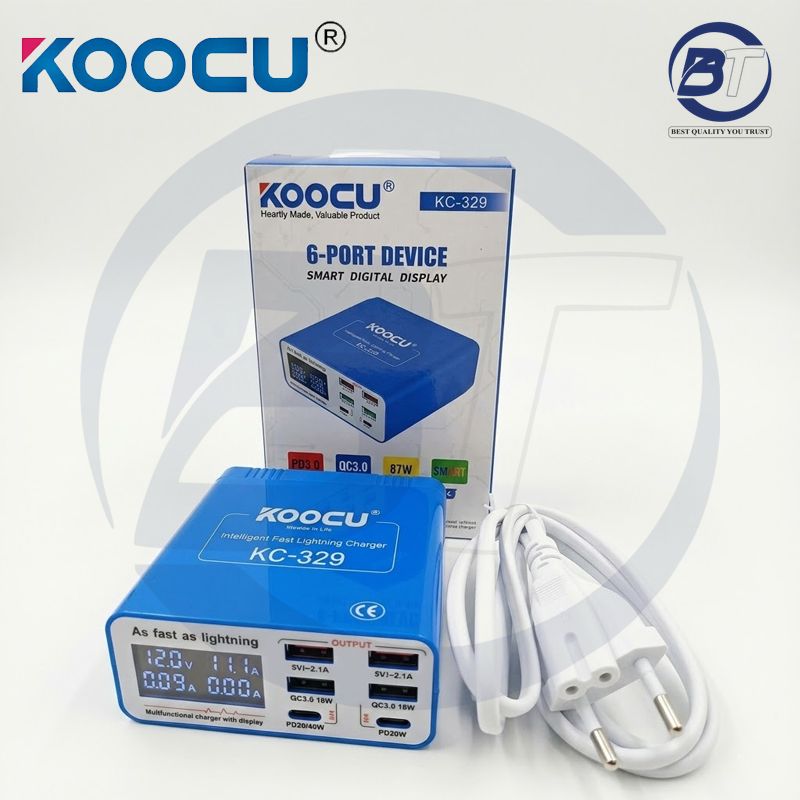 KOOCU 6 PORT CHARGER 329