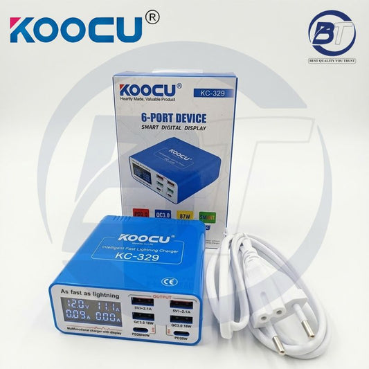 KOOCU 6 PORT CHARGER 329