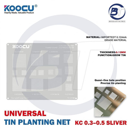 KOOCU UNI IC PLATE SILVER