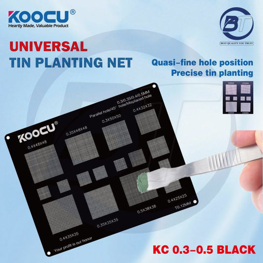KOOCU UNI IC PLATE BLACK