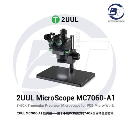 2UUL MC7060 A1 MICROSCOPE 7-60X ZOOM