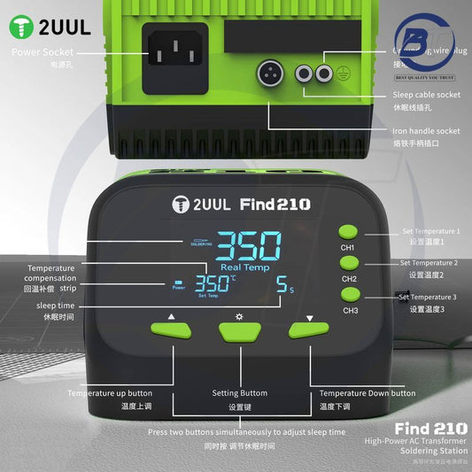 2UUL FIND 210 SOLDERING STATION
