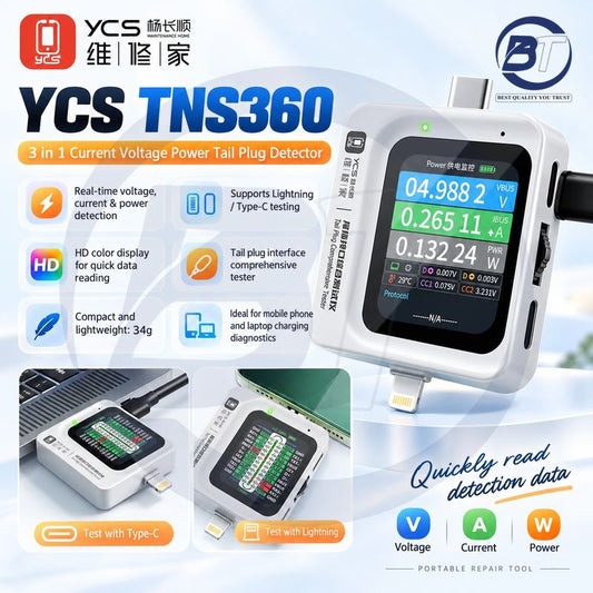YCS TNS360 TAIL PLUG INTERFACE TESTER