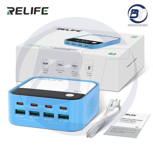 RL Q2 8 PORT CHARGER 120W