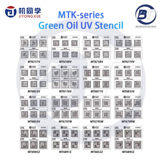 JTX MTK SERIES (16MODELS) UV STENCIL