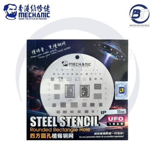 MEC IP 17 UFO STEEL STENCILS