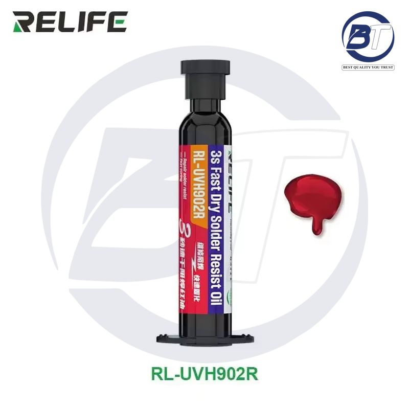 RL UVH902R SOLDER RESIST OIL (Red)