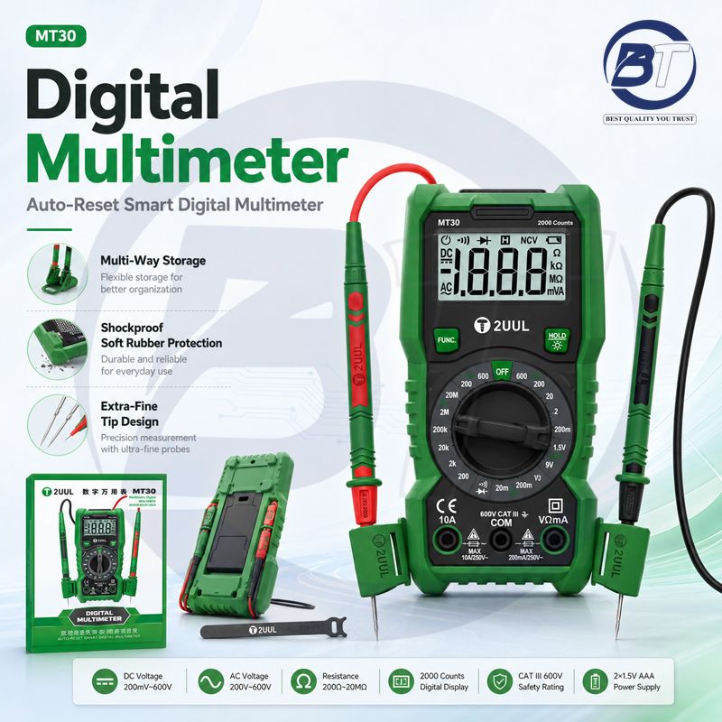 2UUL MT30 DIGITAL MULTIMETER