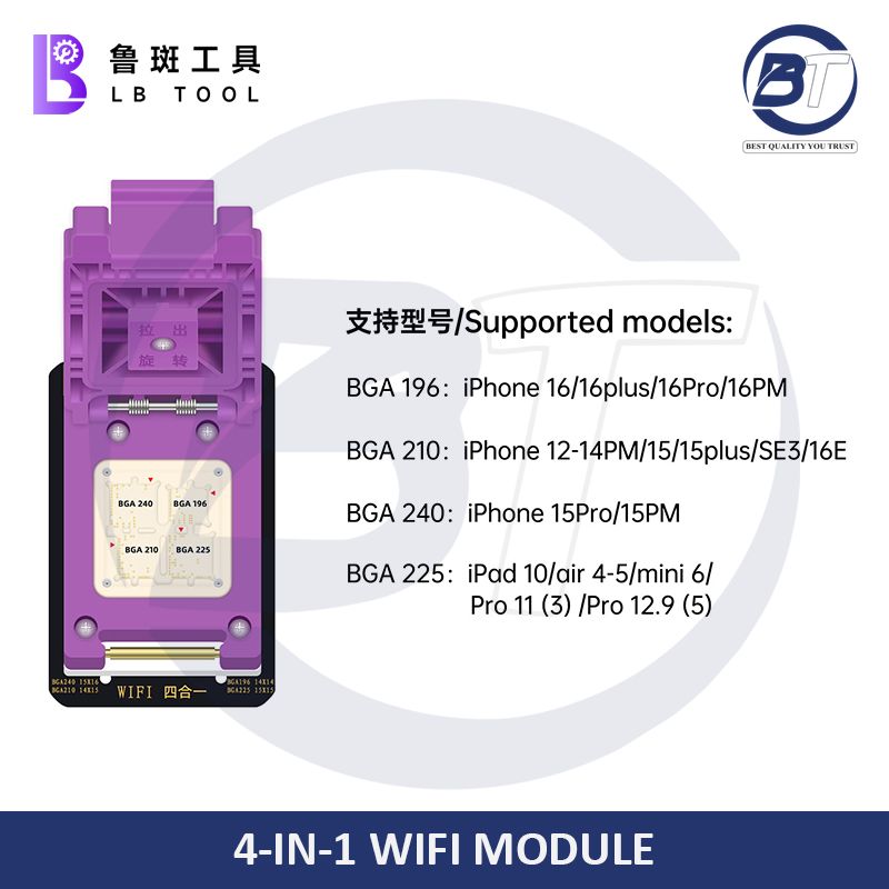 LB WIFI HEAD 4IN1 (12-15,15PM,IPAD,16SERIES)