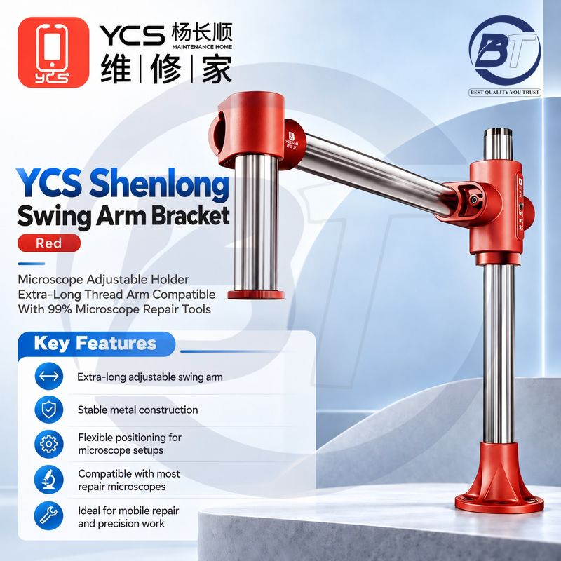 YCS SHENLONG SWING ARM BRACKET (RED)