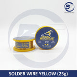 SOLDER WIRE YELLOW 25G