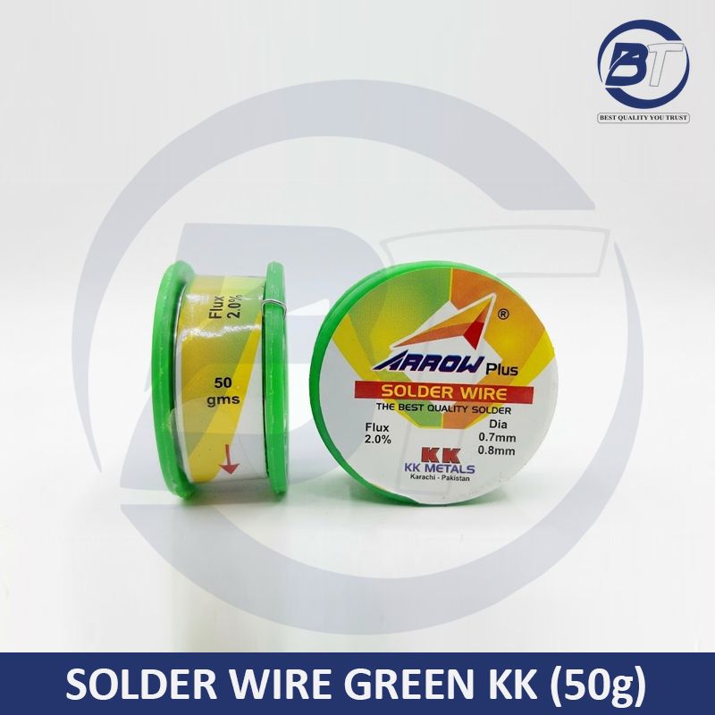 SOLDER WIRE GREEN KK 50G