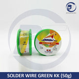 SOLDER WIRE GREEN KK 50G