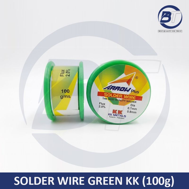 SOLDER WIRE GREEN KK 100G