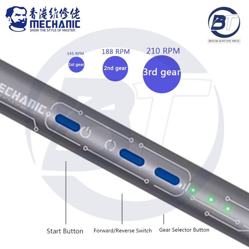 MECHANIC XDRIVE ELECTRIC SCREWDRIVER