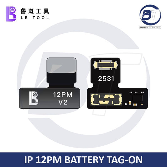 IP 12PM BATTERY TAG/ON BLB