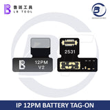 IP 12PM BATTERY TAG/ON BLB