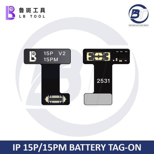 IP 15P/15PM BATTERY TAG/ON BLB