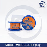 SOLDER WIRE BLUE KK 40G