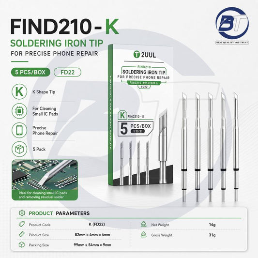 2UUL FD22 (K) IRON TIP C210