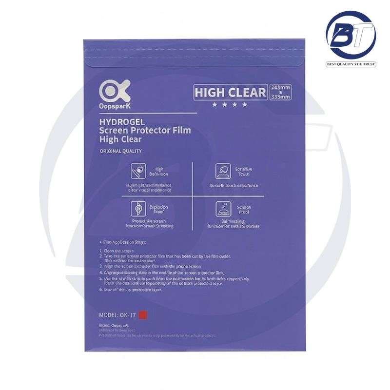 OK 17 EXPLOSION PROOF 235X335 (5PCS)