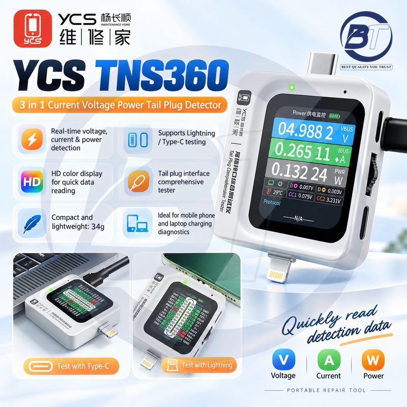 YCS TNS360 TAIL PLUG INTERFACE TESTER