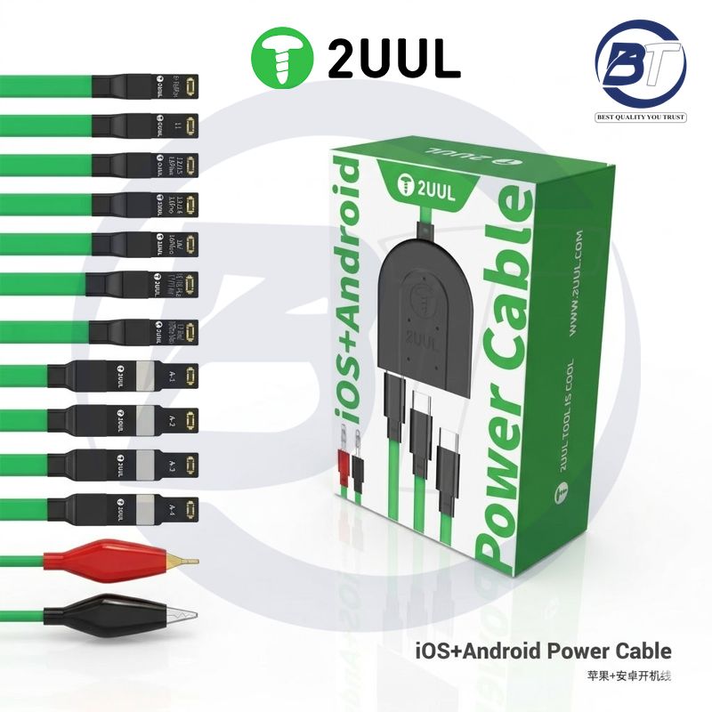 2UUL PW02 POWER CABLE IOS+ANDRIOD
