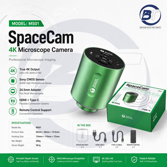 2UUL MS01 4K SPACECAM (GREEN) CAMERA