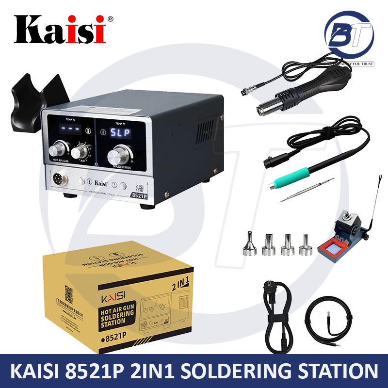 KAISI 8521P 2 IN 1 SOLDERING STATION
