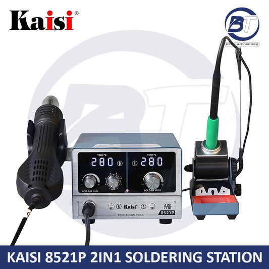 KAISI 8521P 2 IN 1 SOLDERING STATION