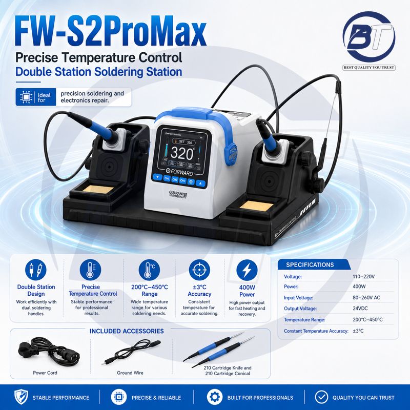 FW S2 PRO MAX SOLDERING STATION