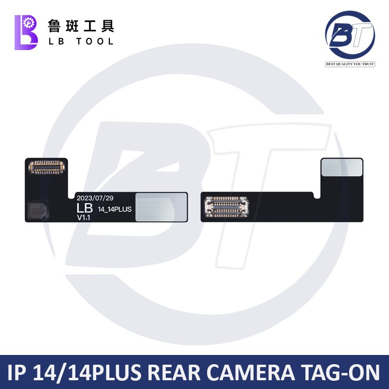 IP 14/14PLUS REAR CAMERA CABLE TAG ON