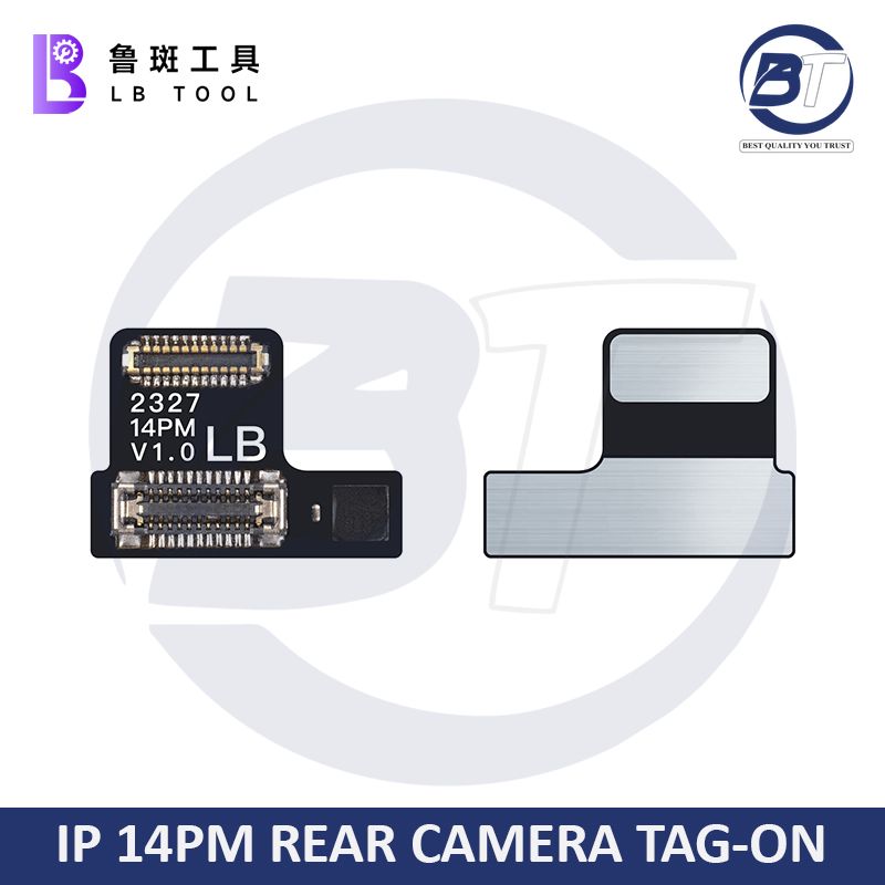 IP 14PM REAR CAMERA CABLE TAG ON