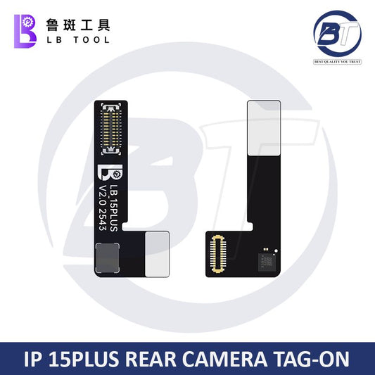 IP 15PLUS REAR CAMERA CABLE TAG ON