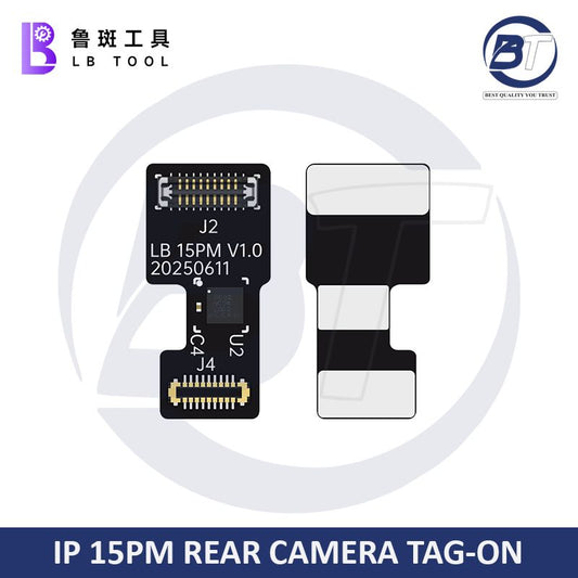 IP 15PM REAR CAMERA CABLE TAG ON