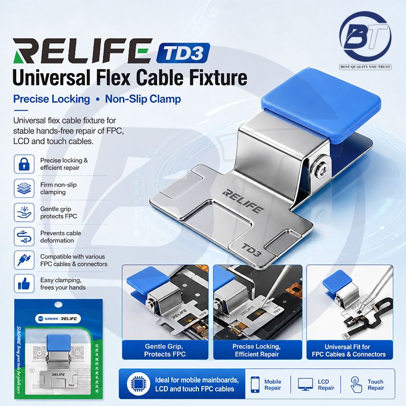 RL TD3 FLEX CABLE FIXING CLIP