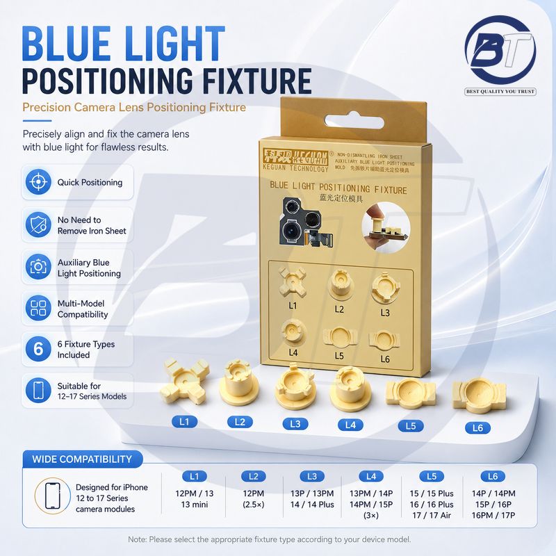 KG BLUE LIGHT POSITIONING FIXTURE MOLD SET(L1-L6)