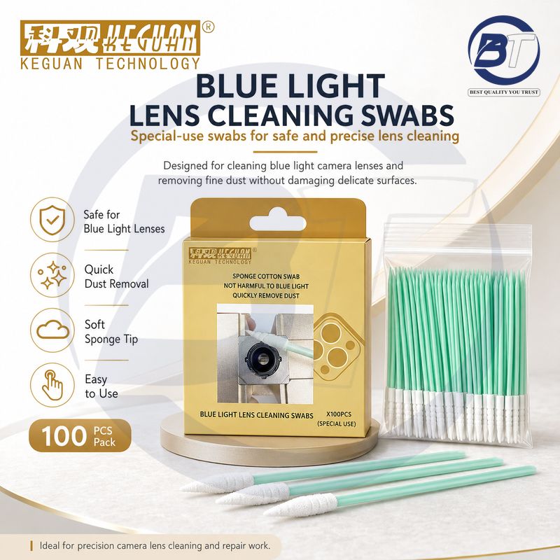 KG 866 BLUE LIGHT REPAIR COTTON SWABS