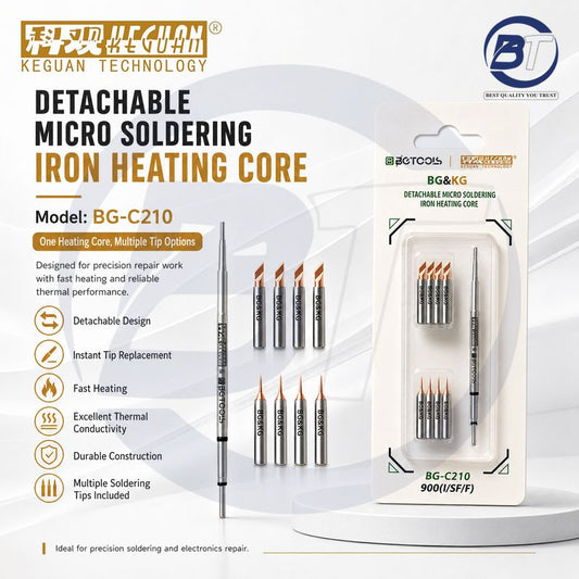 KG BG-C210 DETACHABLE MICRO SOLDERING IRON BIT