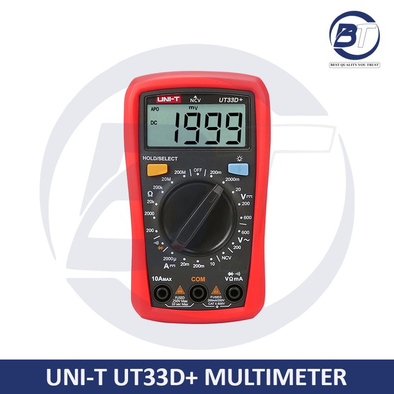 UNI-T UT33D+ MULTIMETER