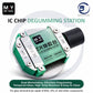 M.Y ADJUSTABLE IC CHIP DEGUMMING STATION