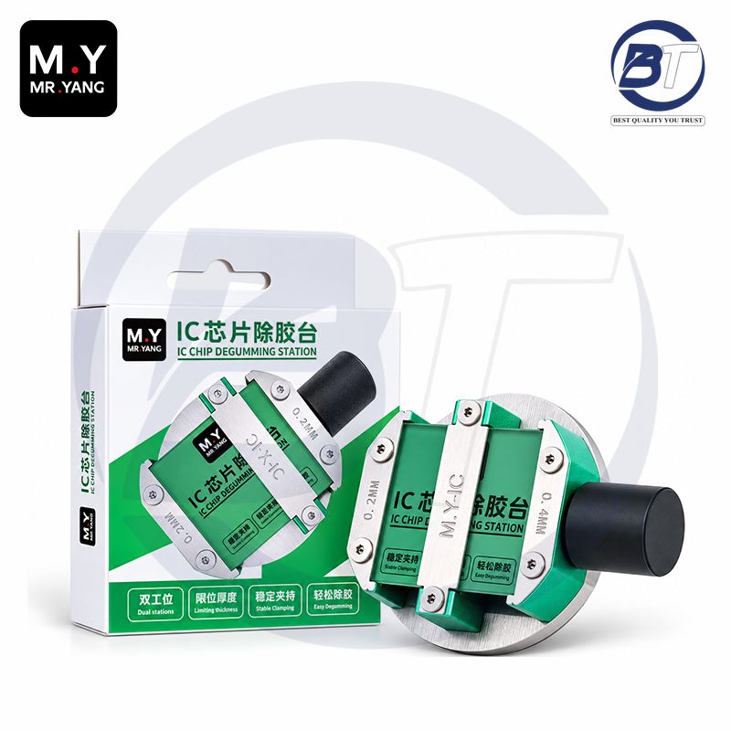 M.Y ADJUSTABLE IC CHIP DEGUMMING STATION