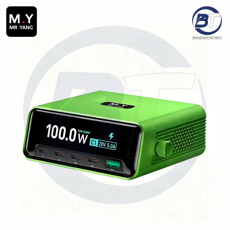M.Y D04 5-IN-1 DESKTOP CHARGING STATION (100W)