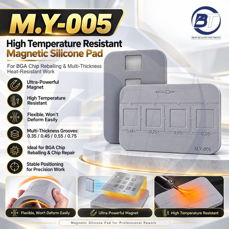 M.Y-005 MAGNETIC SILICON PAD