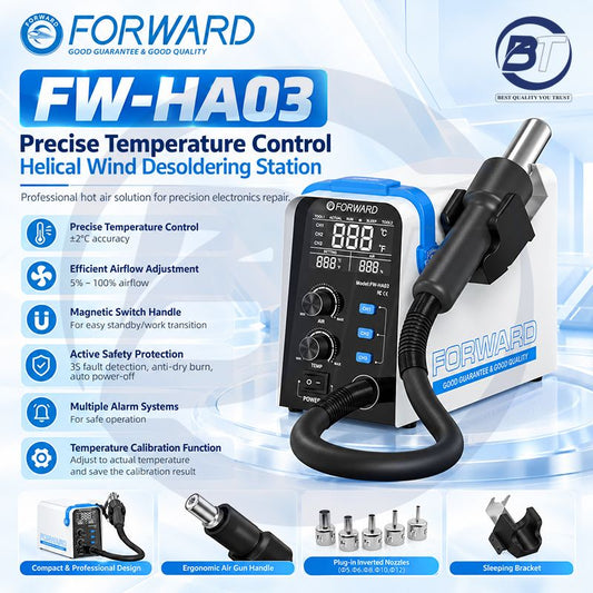 FW HA03 HELICAL WIND DESOLDERING  STATION