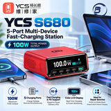 YCS S680 8 PORT CHARGER 100W