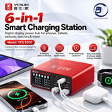 YCS S300 6 PORT CHARGER 55W